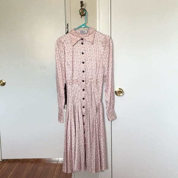 Rachel Antonoff Fanny Pleated Shirt Dress - Picture 6 of 12